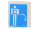 130018 Decal, Harness Anchor | Skyjack